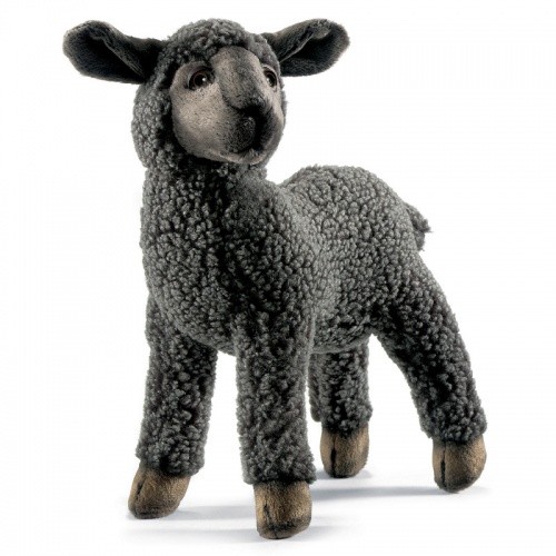 Black Lamb 28cmL Plush Soft Toy by Hansa